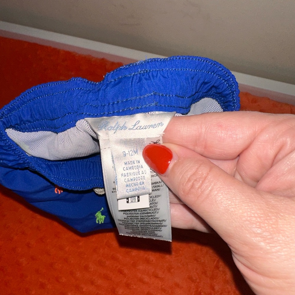 Infant Ralph Lauren Swim Trunks - Picture 4 of 4